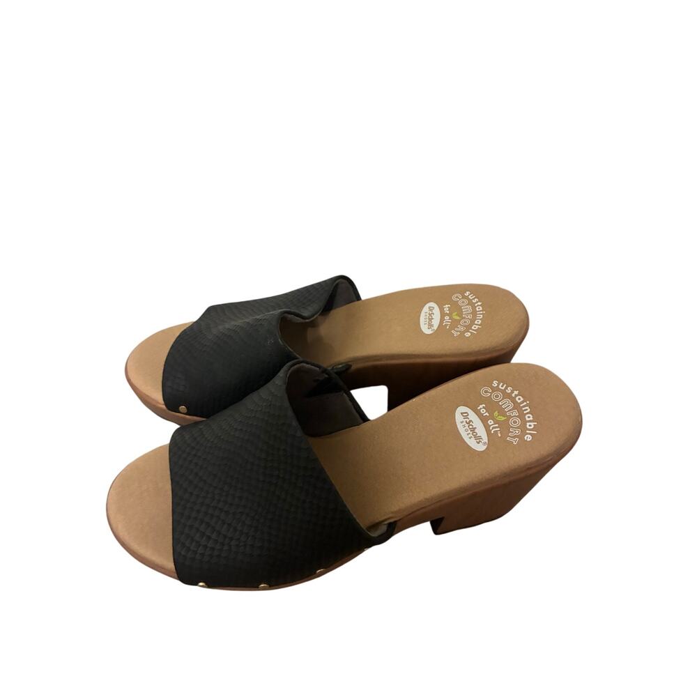 Dr. Scholl's Shoes Women's Wake Up Slide Sandals 6.5 Clog Wedge Comfort Western - Picture 3 of 6